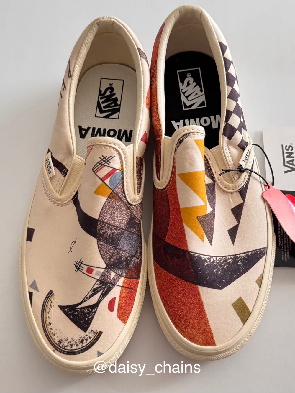 Vans x MoMA Kandinsky Print Classic Slip-On Sneakers